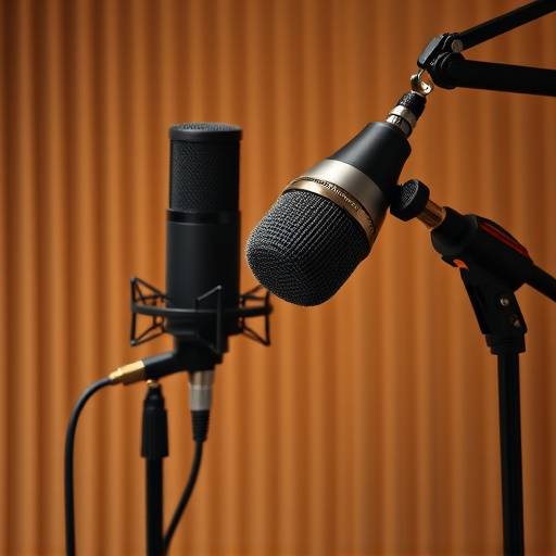Selection of high-end microphones at Sonic Horizon Studios